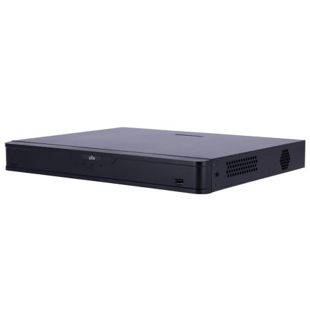 Grabador NVR Uniview UV-NVR302-16B-IQ - 16CH, 4K, IA, 2HDD
