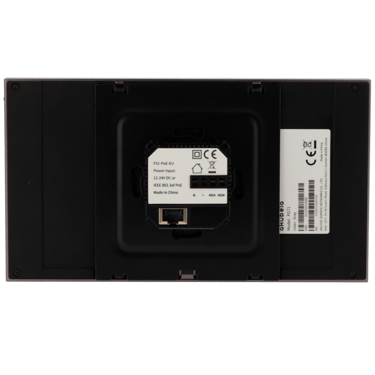 Monitor domótico Akuvox AK-PG71-POE-EU - Akubela, 8", Android 10, cámara 5MP, PoE, WiFi, ZigBee