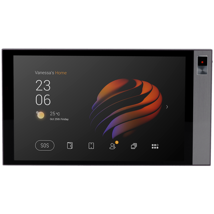 Monitor domótico Akuvox AK-PG71-POE-EU - Akubela, 8", Android 10, cámara 5MP, PoE, WiFi, ZigBee