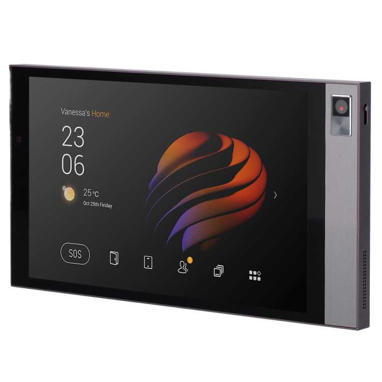 Monitor domótico Akuvox AK-PG71-POE-EU - Akubela, 8", Android 10, cámara 5MP, PoE, WiFi, ZigBee