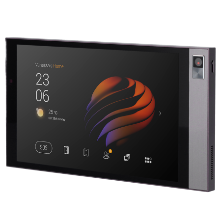 Monitor domótico Akuvox AK-PG71-POE-EU - Akubela, 8", Android 10, cámara 5MP, PoE, WiFi, ZigBee