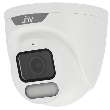 Cámara domo Uniview UV-IPC3628LE-ADF28K-WP - 8MP, lente 2.8 mm, IR 30m, WDR 120dB, microSD 256GB, IP67 IK10