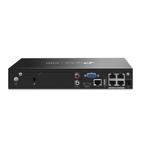 Grabador NVR PoE TP-Link VIGI NVR1004H-4P - 4CH, 53 W PoE
