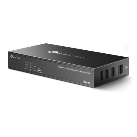 Grabador NVR PoE TP-Link VIGI NVR1004H-4P - 4CH, 53 W PoE