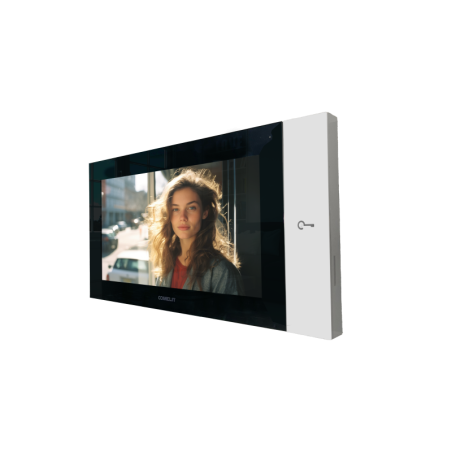 Kit Videoportero IP COMELIT KVQ8570 - ViP, Monitor 7", Wi-Fi App, Placa Quadra de  pulsadores  IP54/IK08