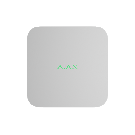 Grabador NVR Ajax AJ-NVR108-DC-W - 8CH, 100 Mbps, 4K, H.265