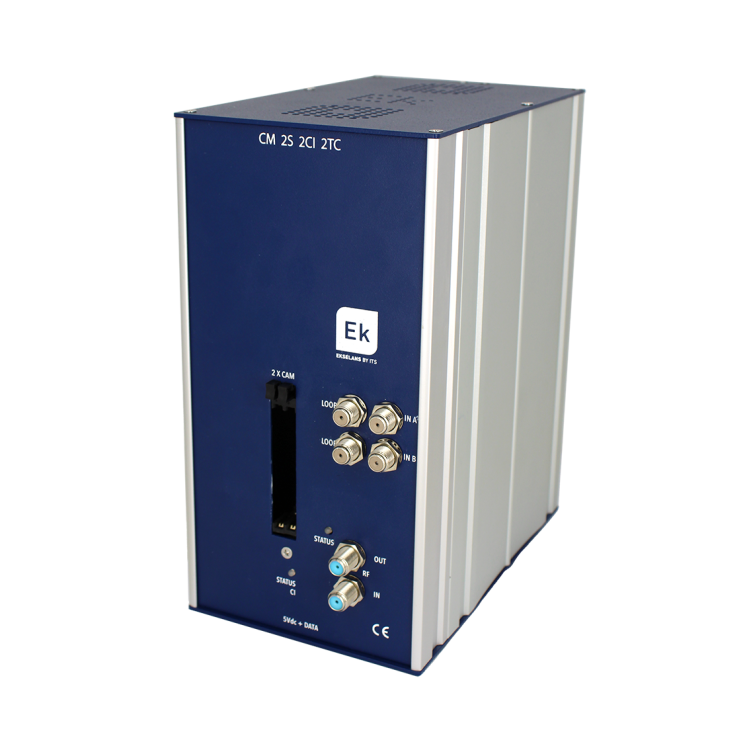 Módulo TWIN CM 2S 2CI-2TC EK - DVB-S/S2, COFDM/QAM, 2CI