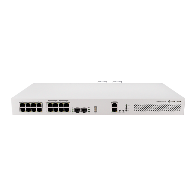 Compra Switch L3 MikroTik CRS418-8P-8G-2S+RM al mejor precio