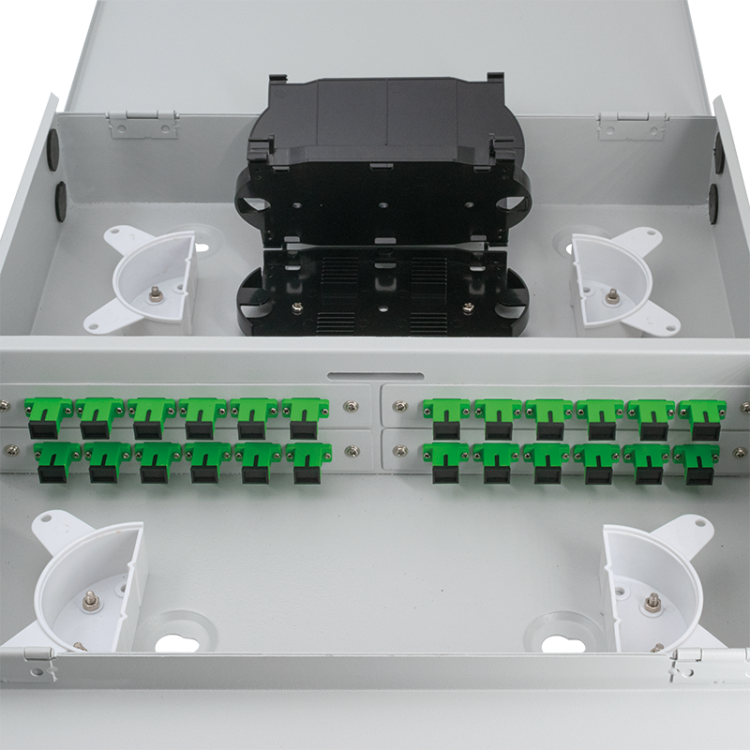 Caja de operador Gaestopas FCD2412M - 24 SC/APC, aluminio, IP50