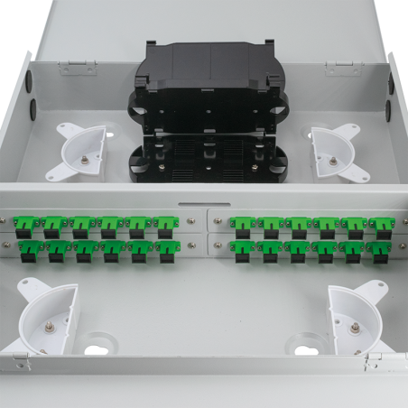 Caja de operador Gaestopas FCD2412M - 24 SC/APC, aluminio, IP50