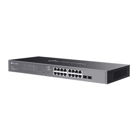 Switch PoE Gigabit TP-Link Omada SG2218P - 16xGbE PoE+ (150W), 2xSFP, gestión L2+, rack 19"