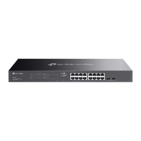 Switch PoE Gigabit TP-Link Omada SG2218P - 16xGbE PoE+ (150W), 2xSFP, gestión L2+, rack 19"
