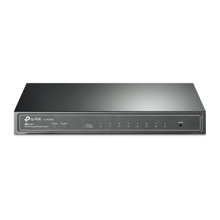 REACONDICIONADO Switch gestionable TP-Link TL-SG2008 - 8×Gigabit, L2, VLAN, QoS, montaje escritorio/rack