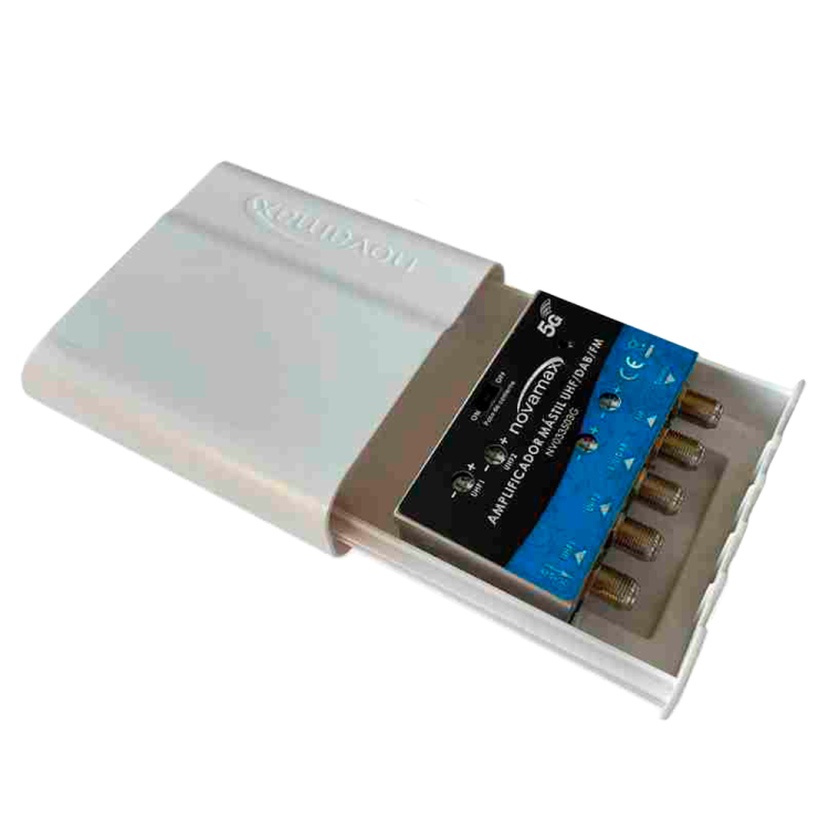 Amplificador mástil UHF Novamax NV033503GPLUS - LTE 5G