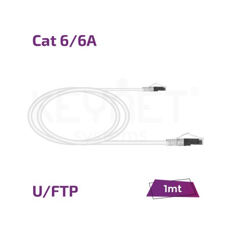 Latiguillo Cat6/6A Keynet TL-6AFTB26-01W - U/FTP, 1 m, LSZH