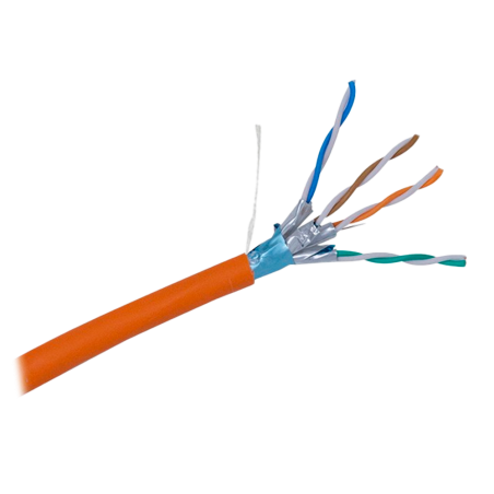 Cable Cat6A Uniview UV-FTP6A-300-BC23AWG-DCA - F/FTP, 305 m