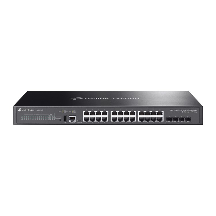 Switch gestionable TP-Link SG5428X - 24GbE, 4SFP+ 10G