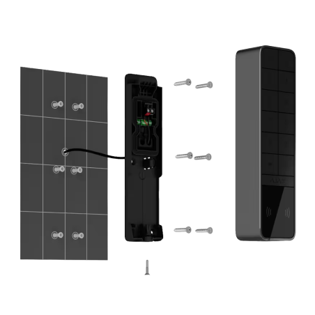 Teclado inalámbrico Ajax AJ-KEYPADOUTDOOR-GRA - Exterior