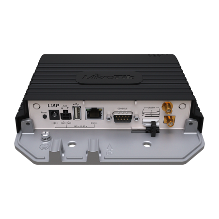 Router IoT MikroTik LtAP-2HnD&FG621-EA&LR8G - LTE Cat.6, WiFi 2.4 GHz, LoRa 868 MHz, GPS, IP54, 3 SIM