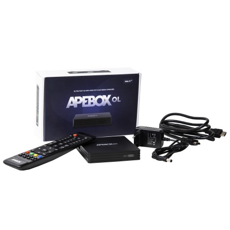 Receptor Linux OTT Apebox OL - 4K UHD, HDR10, WiFi Dual Band, Quad-core, IPTV