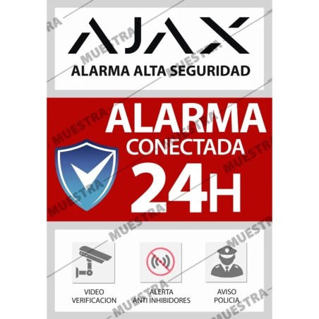 Kit alarma Ajax AJ-HUBKIT + cámara WiFi CS-C2C - Hub, MotionProtect, DoorProtect, SpaceControl