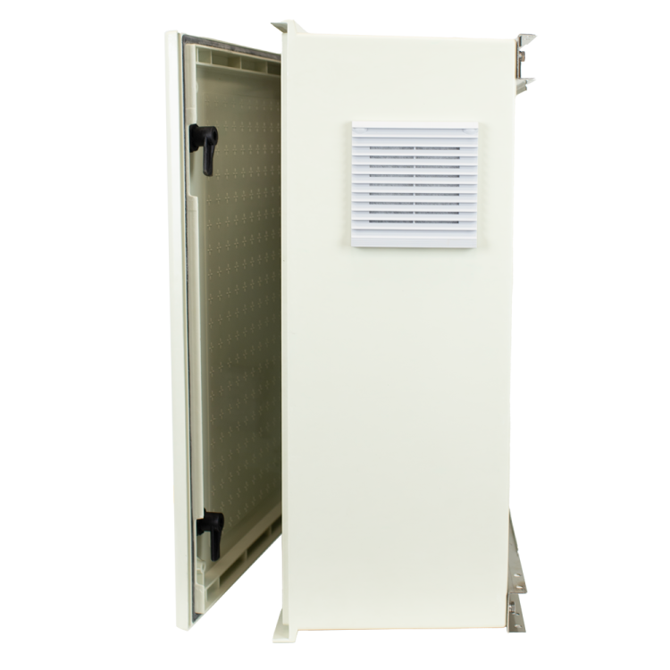 Armario Safire SF-BOX0812V-UPS-IP55 - 8 puertos, 12V, UPS