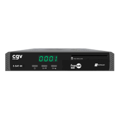 Receptor Satélite CGV E-SAT 4K Fransat