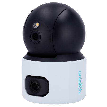 Cámara WiFi PT Uniarch UHO-S3S-M33D - Dual-Lens, 3MP+3MP