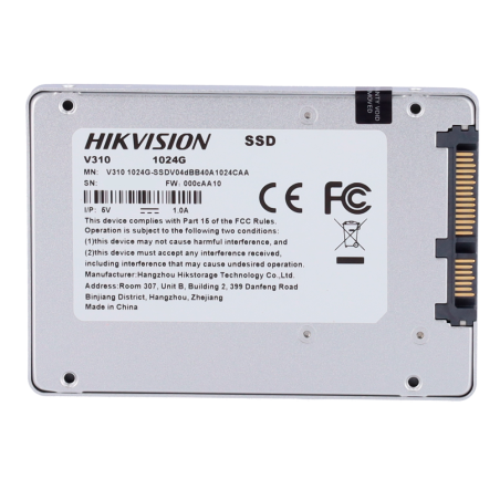 SSD Hikvision HS-SSD-V310-1024G - SATA 2.5, 1024 GB, 3D NAND