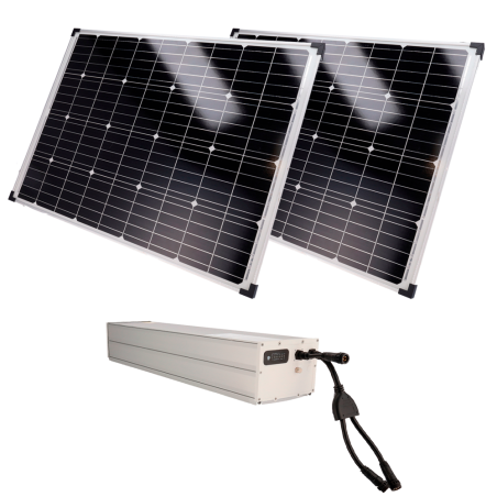Kit solar Safire SF-SOLARKIT-BATT-2560WH-2 - CCTV, 2560 Wh