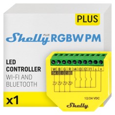 Controlador LED Shelly Plus RGBW PM