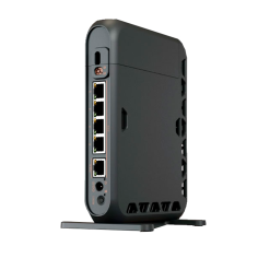 Router WiFi 7 MikroTik hAP be3 Media - triple banda, 5x2.5G, PoE-in, USB, Thread