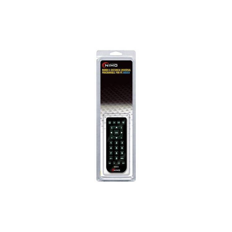Mando Universal para Hoteles, programable por PC a través del Software MANPR0001
