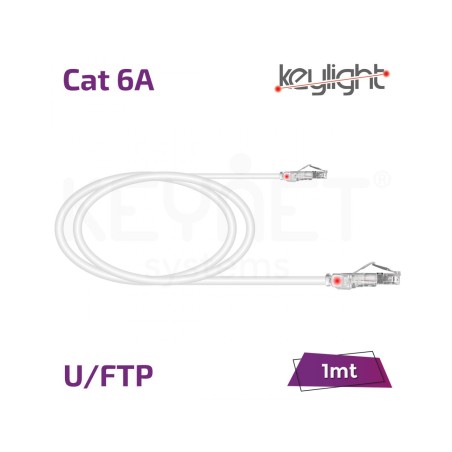 Latiguillo Cat6A U/FTP Keylight Keynet TL-KL-6AUFJ-01