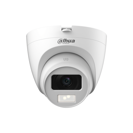 Cámara domo HDCVI Dahua HAC-HDW1200CLQP-IL-A - 2 MP, 2.8 mm