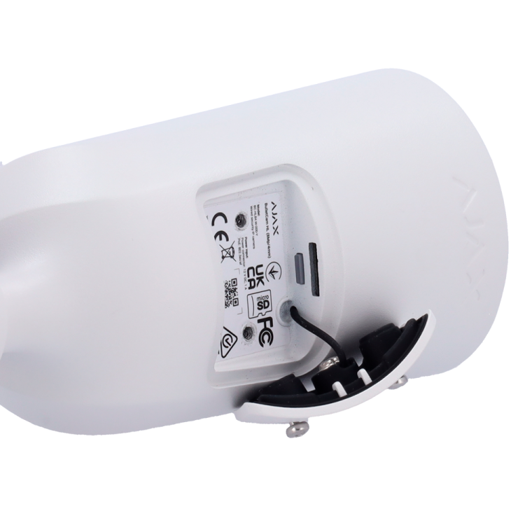 Cámara Bullet IP Ajax AJ-BULLETCAM-5-HL-W - 5 MP, Hybrid Light, 2.8 mm