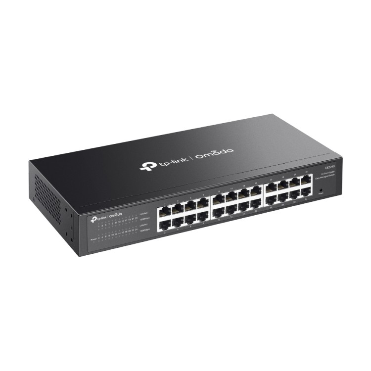 Switch gestionable Omada ES224G - 24 Gigabit, rack, fanless