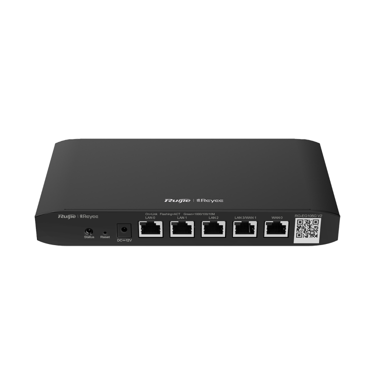 REACONDICIONADO | Router Controlador Cloud, x4 Puertos Gb POE (54w), x1Gb, hasta 2 WAN para balanceo, 600Mbps