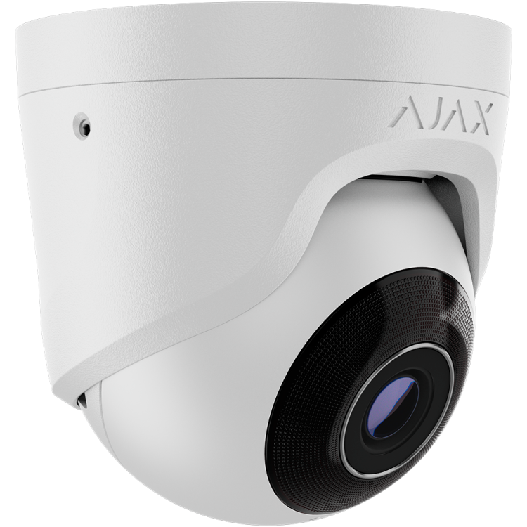 Cámara IP Ajax AJ-TURRETCAM-8-0400-W - 8MP, IR 50 m, PoE