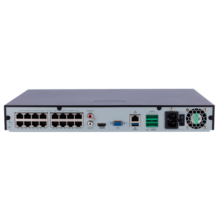 NVR IP UV-NVR302-16B-P16-IQ Uniview 16CH