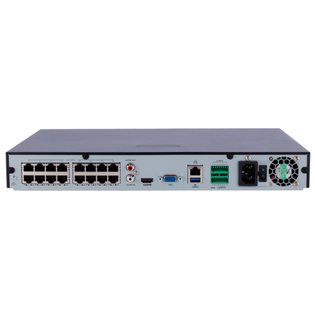 NVR IP UV-NVR302-16B-P16-IQ Uniview 16CH