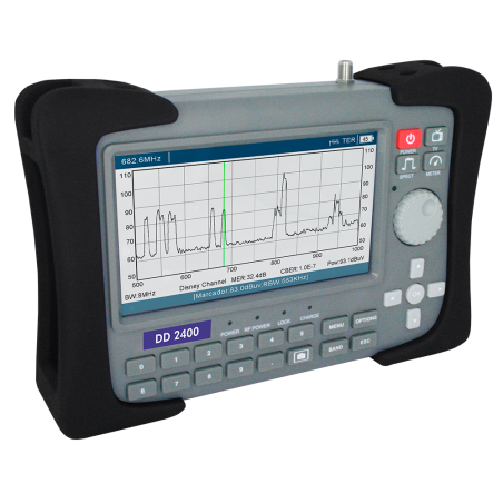 Medidor de campo profesional EKSelans DD 2400 - DVB-S2/T2/C
