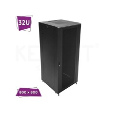 Rack suelo 19" 32U Keynet FR4-R2R3288 puerta rejilla