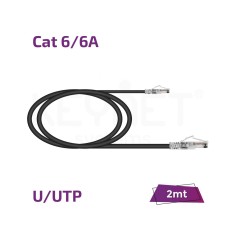 Latiguillo Cat 6A U/UTP Keynet TL-6AUTB26-02N - LSZH 2 m