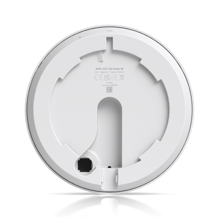 Cámara IP dome Ubiquiti UVC-G6-Dome-W - 4K IR PoE