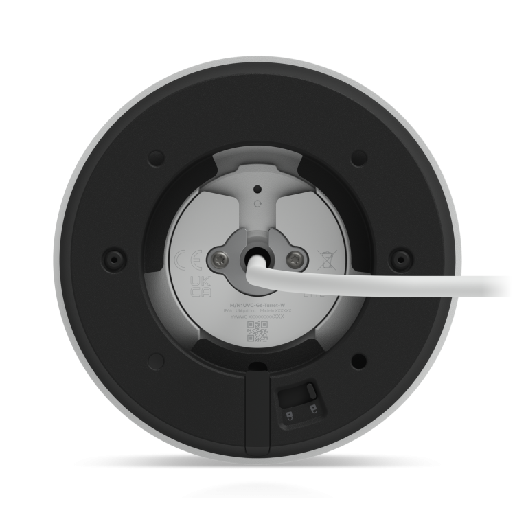 Cámara IP turret Ubiquiti UVC-G6-Turret-W - 4K