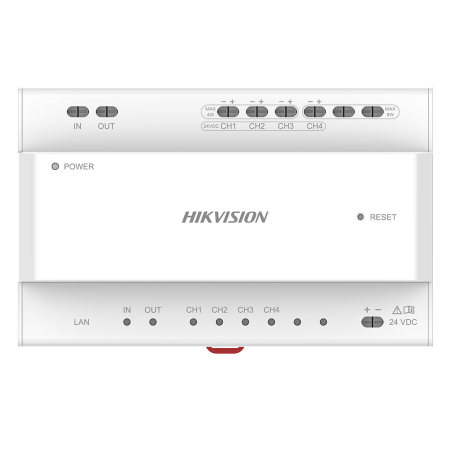 Conversor 2 hilos IP Hikvision DS-KAD704Y