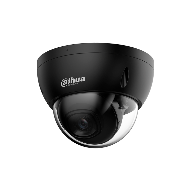 Cámara IP domo Dahua IPC-HDBW2441E-S-BLACK - 4MP IR PoE