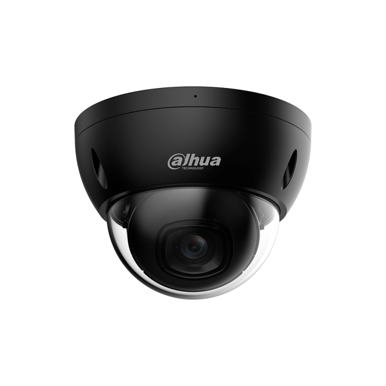 Cámara IP domo Dahua IPC-HDBW2441E-S-BLACK - 4MP IR PoE