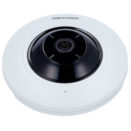 Cámara Fisheye Hikvision DS-2CD2955G0-ISU 5MP PoE